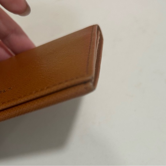 Burberry Tan Leather Card Holder - Picture 8 of 9